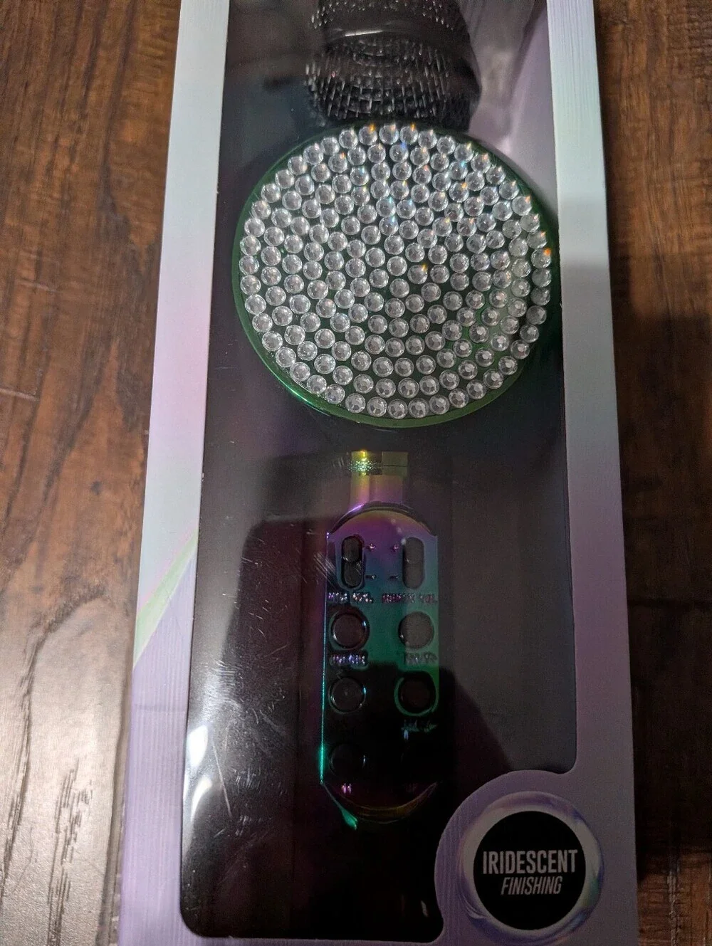 Bling Bluetooth Karaoke Microphone - Iridescent